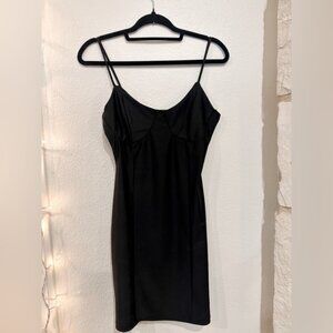 Elegant Black Slip Dress